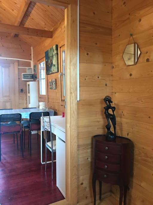 Cabana Monte Do Castro Porto do Son Kültér fotó