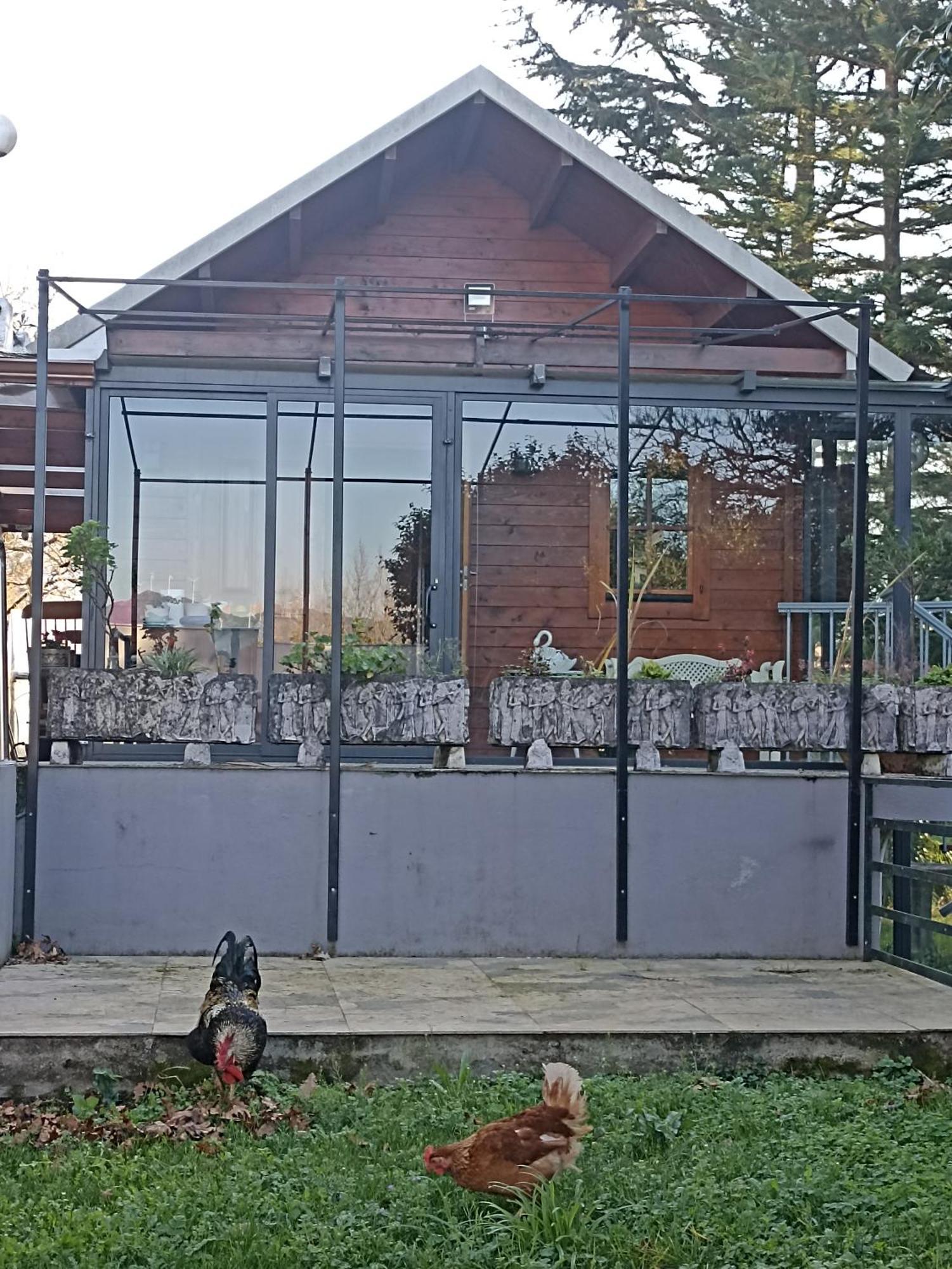 Cabana Monte Do Castro Porto do Son Kültér fotó